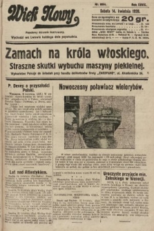 Wiek Nowy : popularny dziennik ilustrowany. 1928, nr 8044