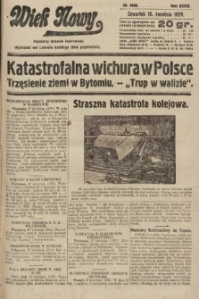 Wiek Nowy : popularny dziennik ilustrowany. 1928, nr 8048