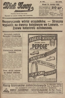 Wiek Nowy : popularny dziennik ilustrowany. 1928, nr 8052