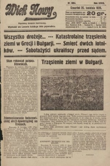 Wiek Nowy : popularny dziennik ilustrowany. 1928, nr 8054
