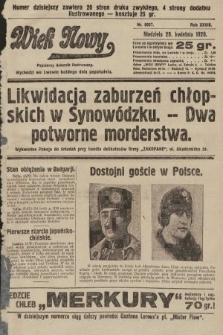 Wiek Nowy : popularny dziennik ilustrowany. 1928, nr 8057