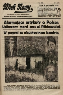 Wiek Nowy : popularny dziennik ilustrowany. 1926, nr 7588
