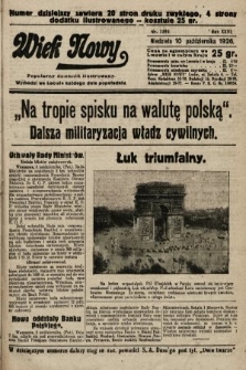 Wiek Nowy : popularny dziennik ilustrowany. 1926, nr 7590