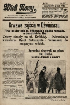 Wiek Nowy : popularny dziennik ilustrowany. 1926, nr 7651