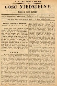 Gość Niedzielny : dodatek do "Gazety Olsztyńskiej". 1894, [do nr 36]