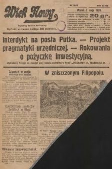 Wiek Nowy : popularny dziennik ilustrowany. 1928, nr 8058