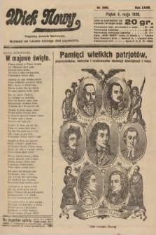 Wiek Nowy : popularny dziennik ilustrowany. 1928, nr 8060