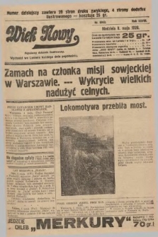 Wiek Nowy : popularny dziennik ilustrowany. 1928, nr 8062