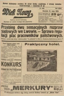 Wiek Nowy : popularny dziennik ilustrowany. 1928, nr 8068
