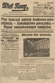 Wiek Nowy : popularny dziennik ilustrowany. 1928, nr 8069