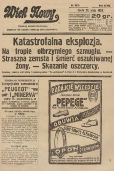Wiek Nowy : popularny dziennik ilustrowany. 1928, nr 8075