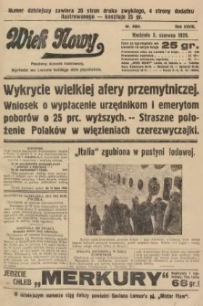Wiek Nowy : popularny dziennik ilustrowany. 1928, nr 8084