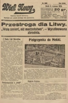 Wiek Nowy : popularny dziennik ilustrowany. 1928, nr 8086