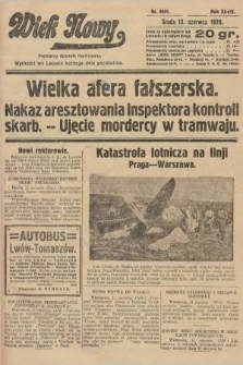 Wiek Nowy : popularny dziennik ilustrowany. 1928, nr 8091