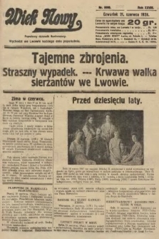 Wiek Nowy : popularny dziennik ilustrowany. 1928, nr 8098