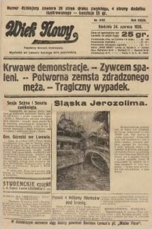 Wiek Nowy : popularny dziennik ilustrowany. 1928, nr 8101