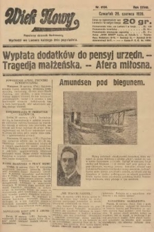 Wiek Nowy : popularny dziennik ilustrowany. 1928, nr 8104