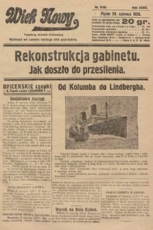 Wiek Nowy : popularny dziennik ilustrowany. 1928, nr 8105