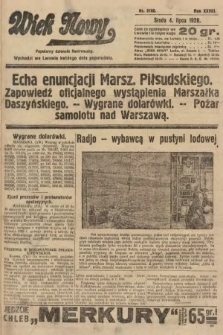 Wiek Nowy : popularny dziennik ilustrowany. 1928, nr 8108