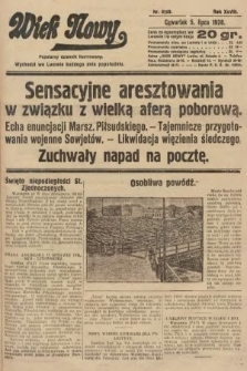 Wiek Nowy : popularny dziennik ilustrowany. 1928, nr 8109