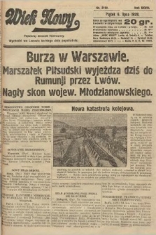 Wiek Nowy : popularny dziennik ilustrowany. 1928, nr 8110