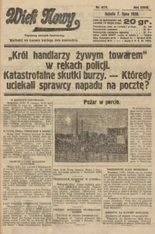 Wiek Nowy : popularny dziennik ilustrowany. 1928, nr 8111