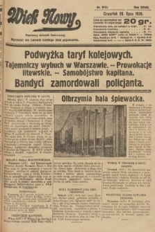 Wiek Nowy : popularny dziennik ilustrowany. 1928, nr 8127