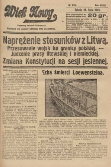 Wiek Nowy : popularny dziennik ilustrowany. 1928, nr 8129