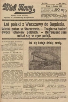 Wiek Nowy : popularny dziennik ilustrowany. 1928, nr 8132
