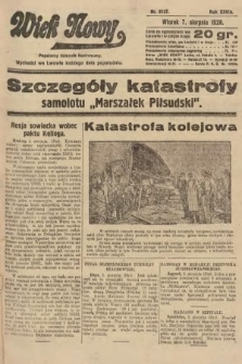 Wiek Nowy : popularny dziennik ilustrowany. 1928, nr 8137