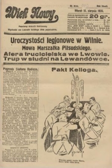 Wiek Nowy : popularny dziennik ilustrowany. 1928, nr 8143