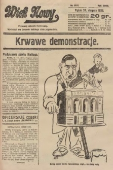 Wiek Nowy : popularny dziennik ilustrowany. 1928, nr 8151