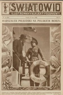 Światowid : ilustrowany kurjer tygodniowy. 1928, nr 29