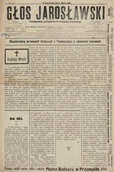 Głos Jarosławski : dwutygodnik polityczno-ekonomiczno-społeczny. 1895, nr 5