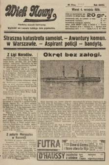 Wiek Nowy : popularny dziennik ilustrowany. 1928, nr 8160