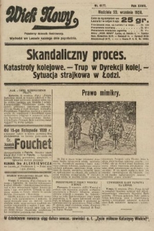 Wiek Nowy : popularny dziennik ilustrowany. 1928, nr 8177