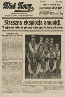 Wiek Nowy : popularny dziennik ilustrowany. 1928, nr 8181