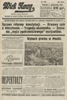 Wiek Nowy : popularny dziennik ilustrowany. 1928, nr 8189