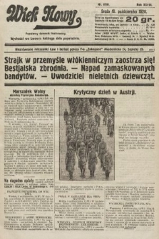 Wiek Nowy : popularny dziennik ilustrowany. 1928, nr 8191