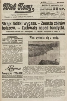Wiek Nowy : popularny dziennik ilustrowany. 1928, nr 8201