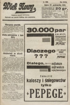 Wiek Nowy : popularny dziennik ilustrowany. 1928, nr 8206