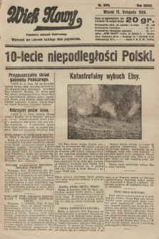 Wiek Nowy : popularny dziennik ilustrowany. 1928, nr 8219