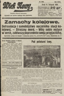 Wiek Nowy : popularny dziennik ilustrowany. 1928, nr 8220