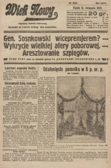 Wiek Nowy : popularny dziennik ilustrowany. 1928, nr 8222