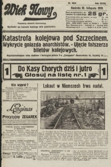Wiek Nowy : popularny dziennik ilustrowany. 1928, nr 8224
