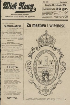 Wiek Nowy : popularny dziennik ilustrowany. 1928, nr 8227