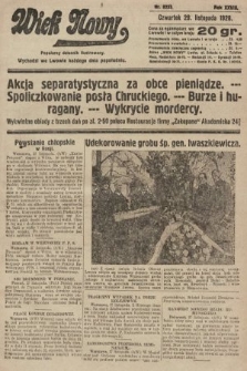 Wiek Nowy : popularny dziennik ilustrowany. 1928, nr 8233