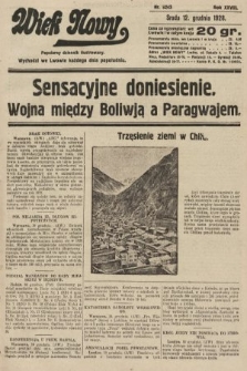 Wiek Nowy : popularny dziennik ilustrowany. 1928, nr 8243