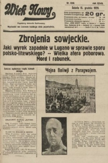 Wiek Nowy : popularny dziennik ilustrowany. 1928, nr 8246