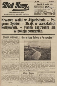 Wiek Nowy : popularny dziennik ilustrowany. 1928, nr 8250